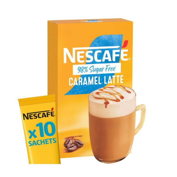 98% SF Caramel Coffee Sachets