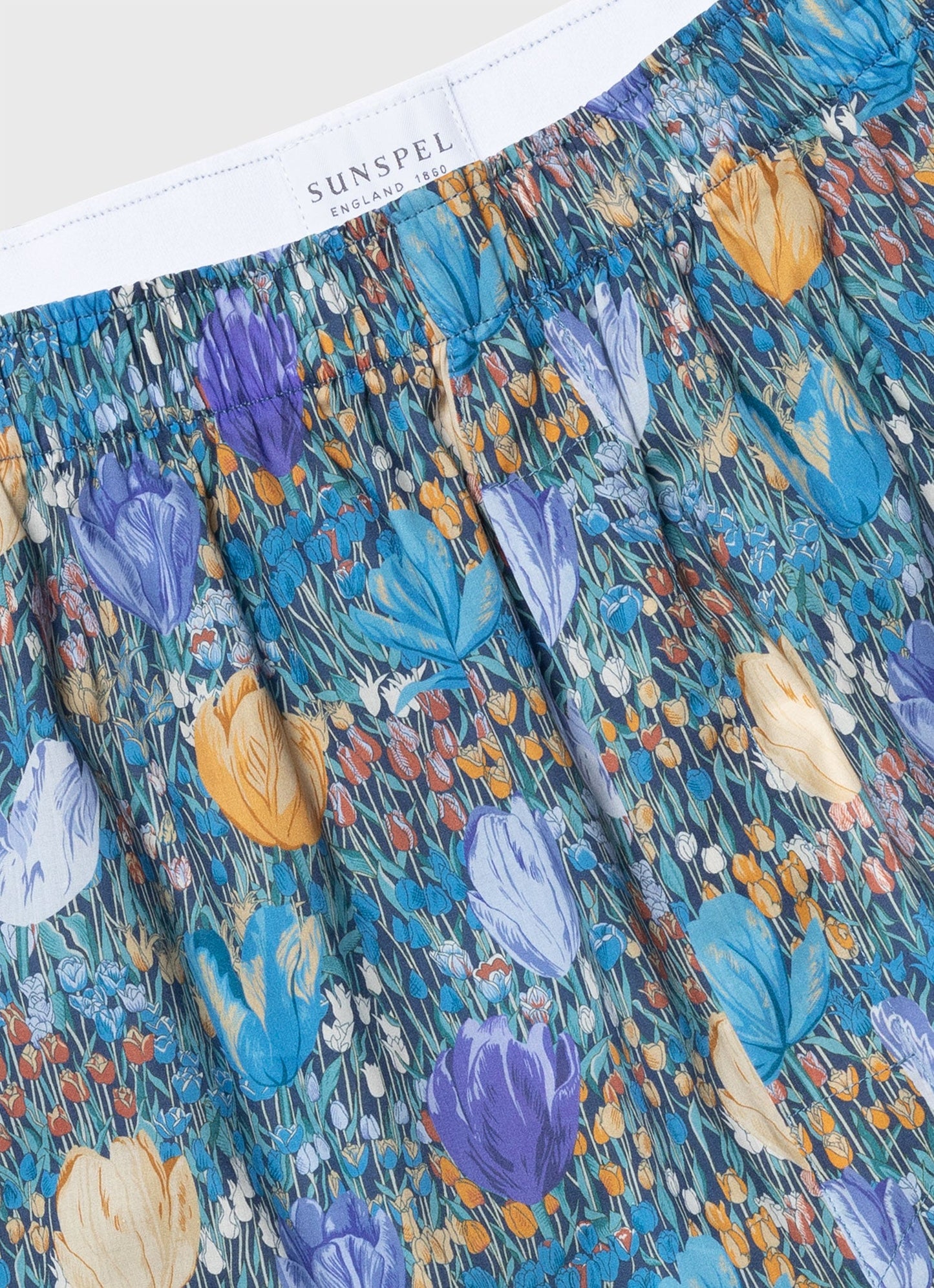Mens Liberty Print Boxer Shorts In Liberty Tulip Mbox4701L Butk