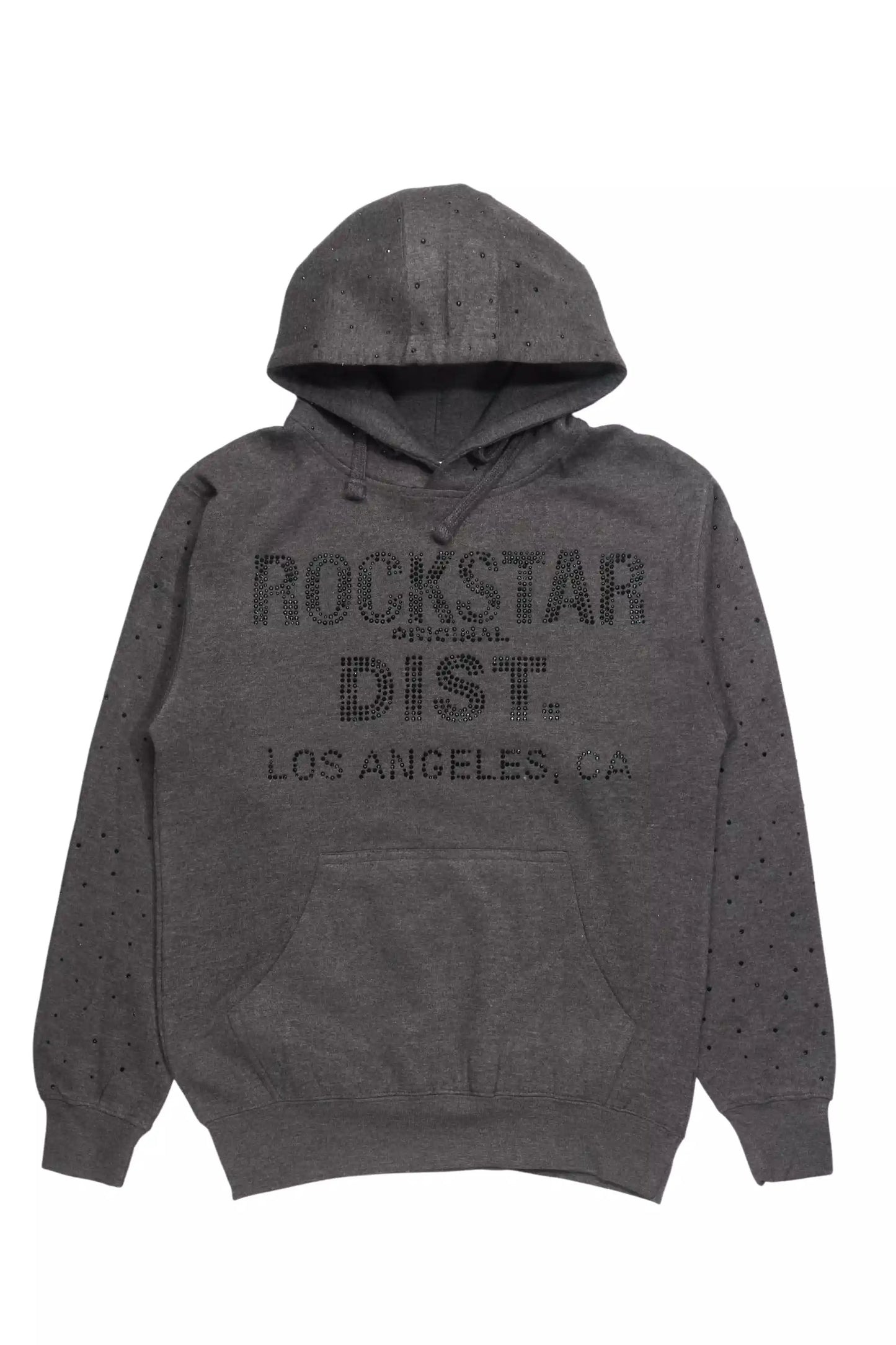 Aryka Charcoal Rhinestone Hoodie