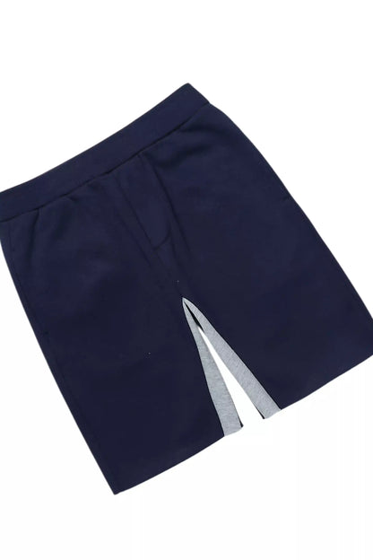 Boys All Seeing Eyes Navy Hoodie Short Set