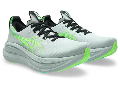 ASICS Men's GEL-NIMBUS 28 - COLD MOSS/ILLUMINATE GREEN