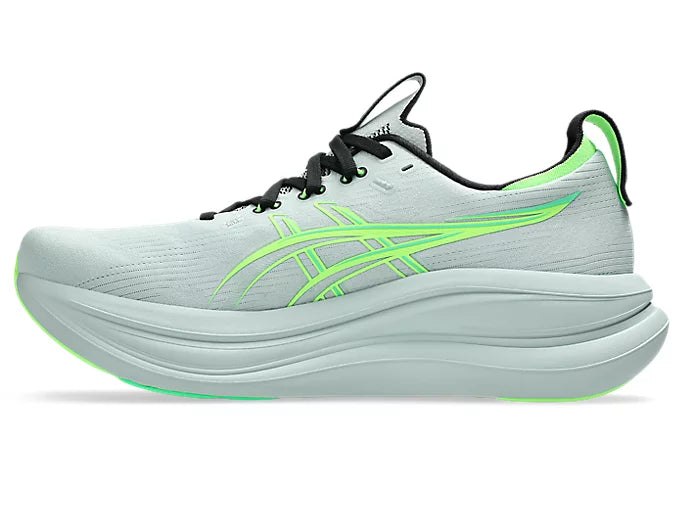 ASICS Men's GEL-NIMBUS 28 Wide - COLD MOSS/ILLUMINATE GREEN