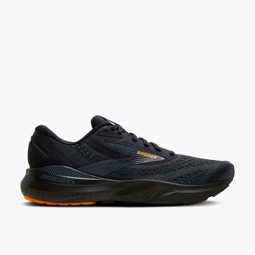 Brooks Men's Adrenaline GTS 24 - Black/Country Blue/Orange