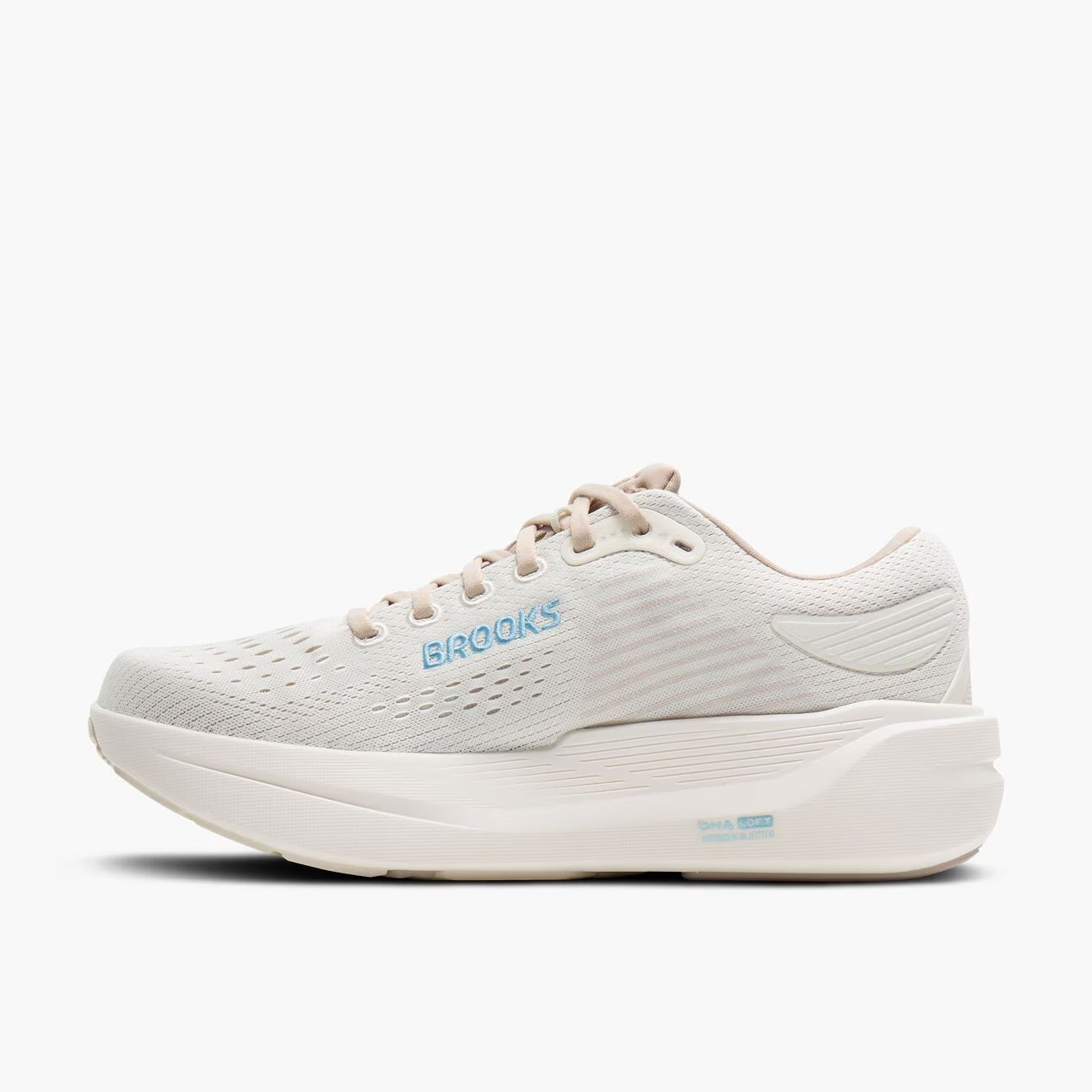 Brooks Women's Ghost Max 3 - Coconut/Chateau Grey/Blue
