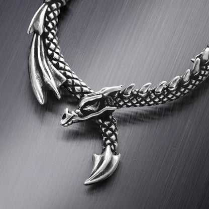 OUROBOROS DRAGON EARRINGS
