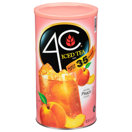 4C Peach Ice Tea - 82.6 OZ 6 Pack