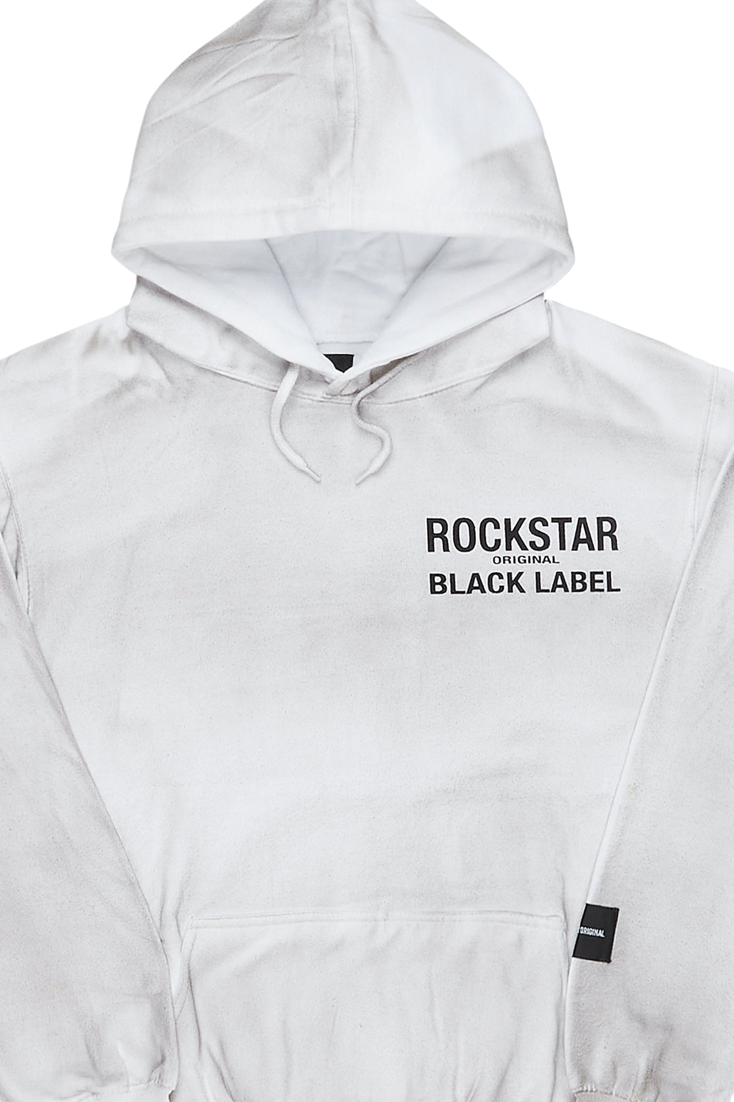 Art Dist. White Graphic Hoodie