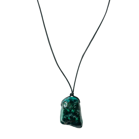 Dioptase Pendant Necklace