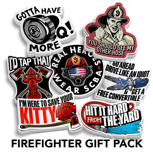Firefighter | Sticker Gift Packs
