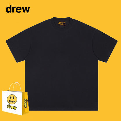 Drew T-shirts T-shirt Smiley Graffiti Printing Short Sleeve