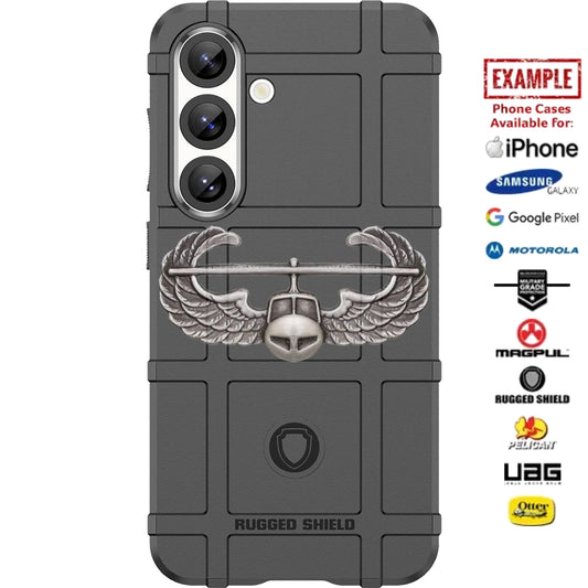U.S. ARMY AIR ASSAULT BADGE Design Custom Printed Case Design for Apple, Samsung, Google & Motorola Phone Models