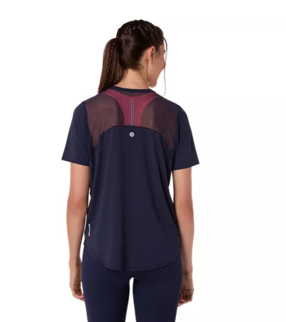 2027 ASICS Los Angeles Marathon-ASICS Women's Road SS Top Midnight (2012D371) (LA27-05)