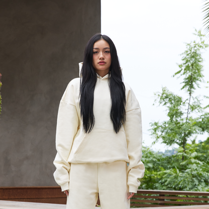 600 GSM 'Banana Milk' Core Hoodie