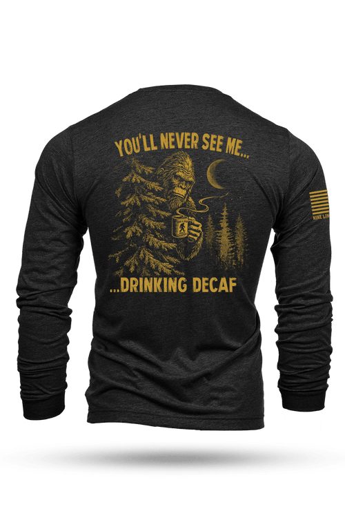 Decaf Squatch - Long-Sleeve Shirt