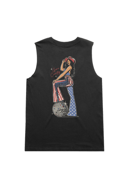 Disco Cowgirl - Women's Muscle Tank Top