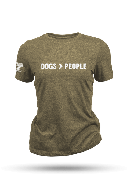 Dogs > People - Women's T-Shirt
