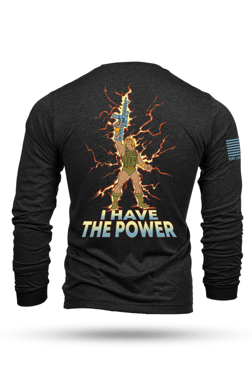 Drunk3p0- I have the power - Long-Sleeve Shirt