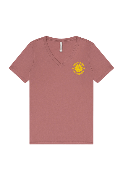 Have the Day U Deserve - Women's V-Neck T-shirt