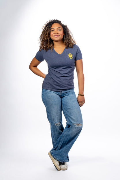 Have the Day U Deserve - Women's V-Neck T-shirt