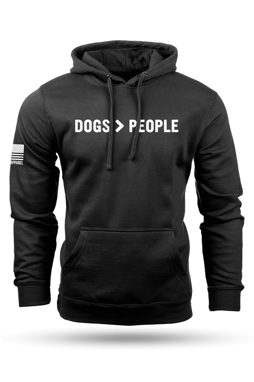 Dogs > People - Hoodie
