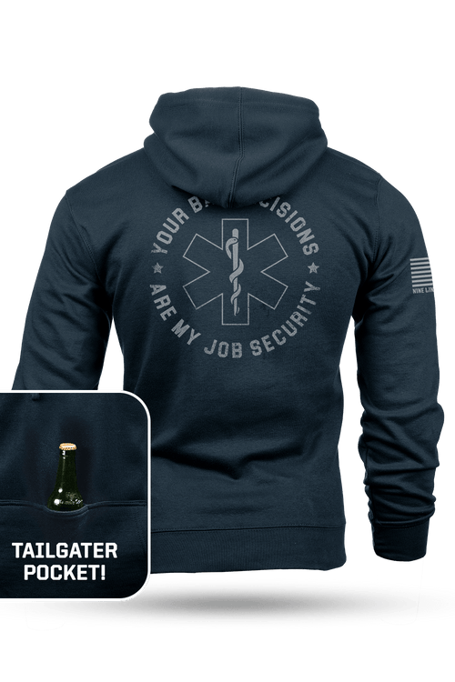 Job Security-  Tailgater Hoodie