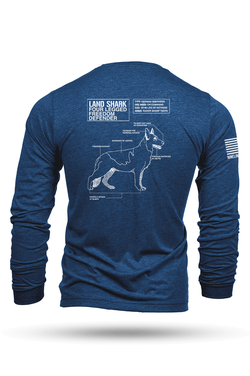 Land Shark - Long Sleeve T-Shirt