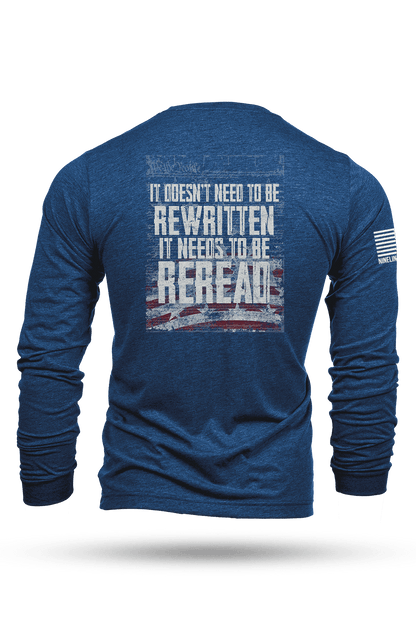 Reread, Not Rewritten - Long-Sleeve T-Shirt