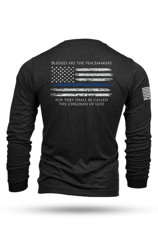Thin Blue Line - Long-Sleeve T-Shirt