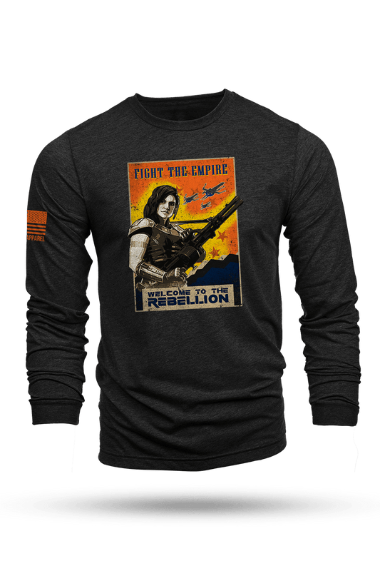 Welcome to the Rebellion - Fight - Long-Sleeve T-Shirt