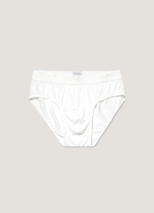 Mens Tencel Briefs In White Mbrf4518 Whaa
