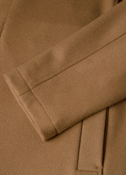 Mens Boiled Wool Coat In Mole Mcoa7334 Brgi