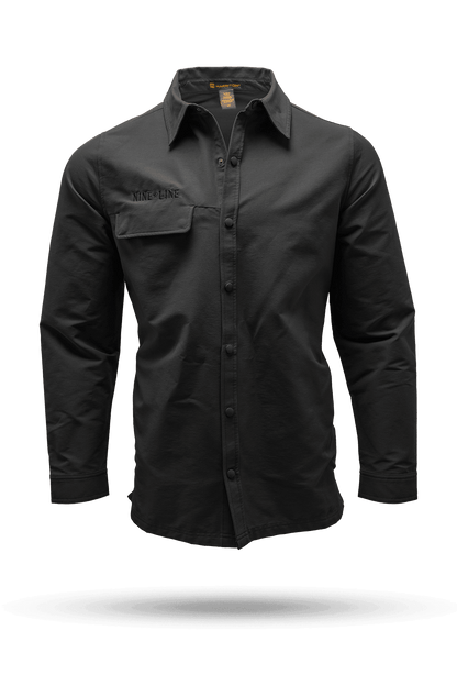 Men's Twill Overshirt Jacket
