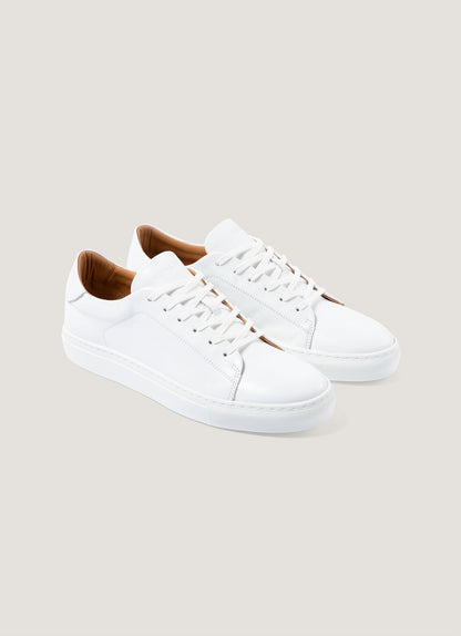 Mens Tennis Shoe In White Mftw9490 Whaa