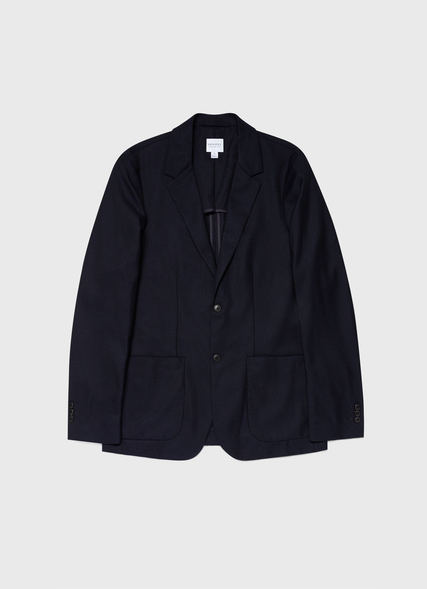 Mens Panama Blazer In Navy Mjac7106 Buaa