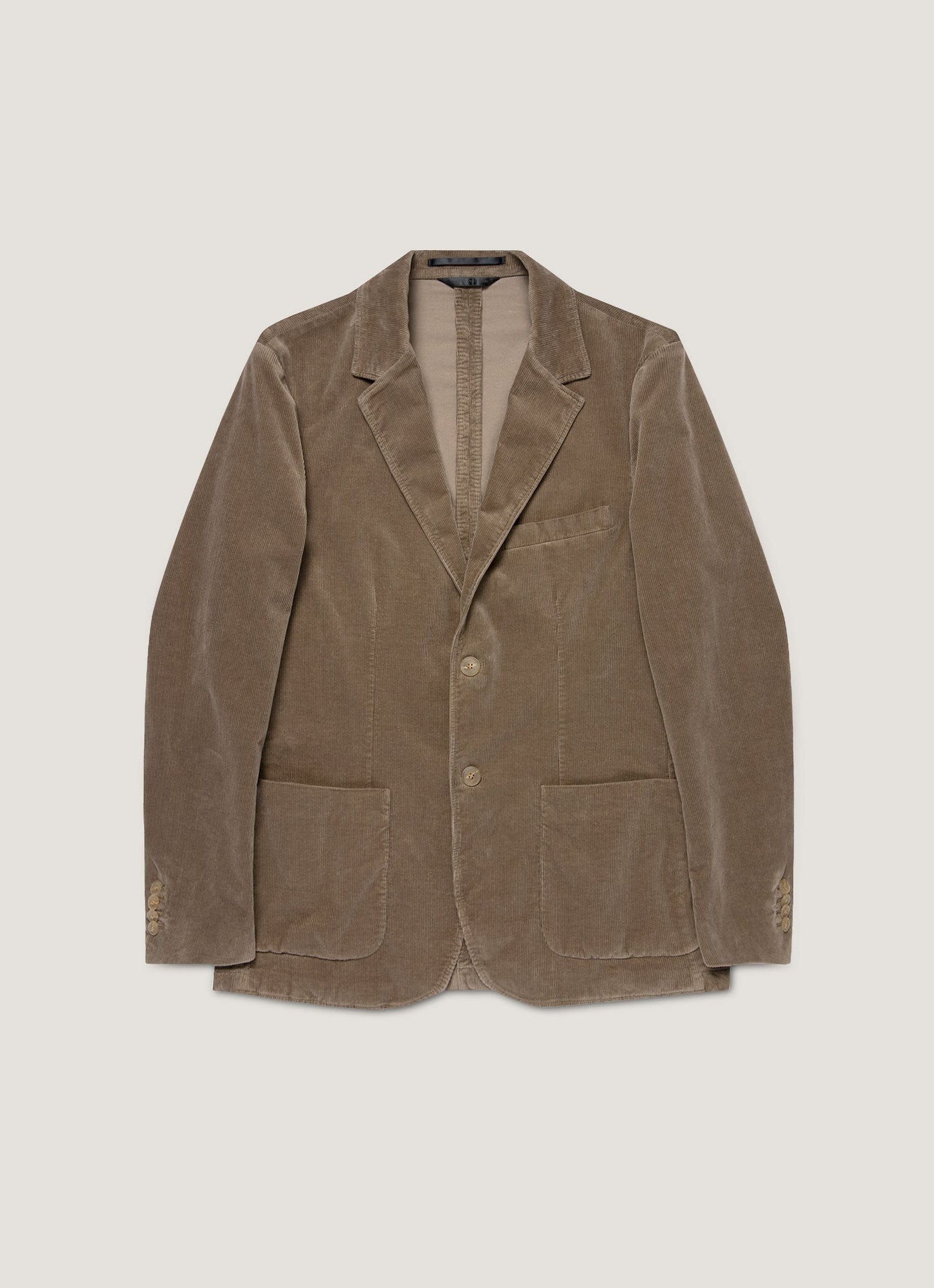 Mens Corduroy Blazer In Bark Mjac7179 Brgc