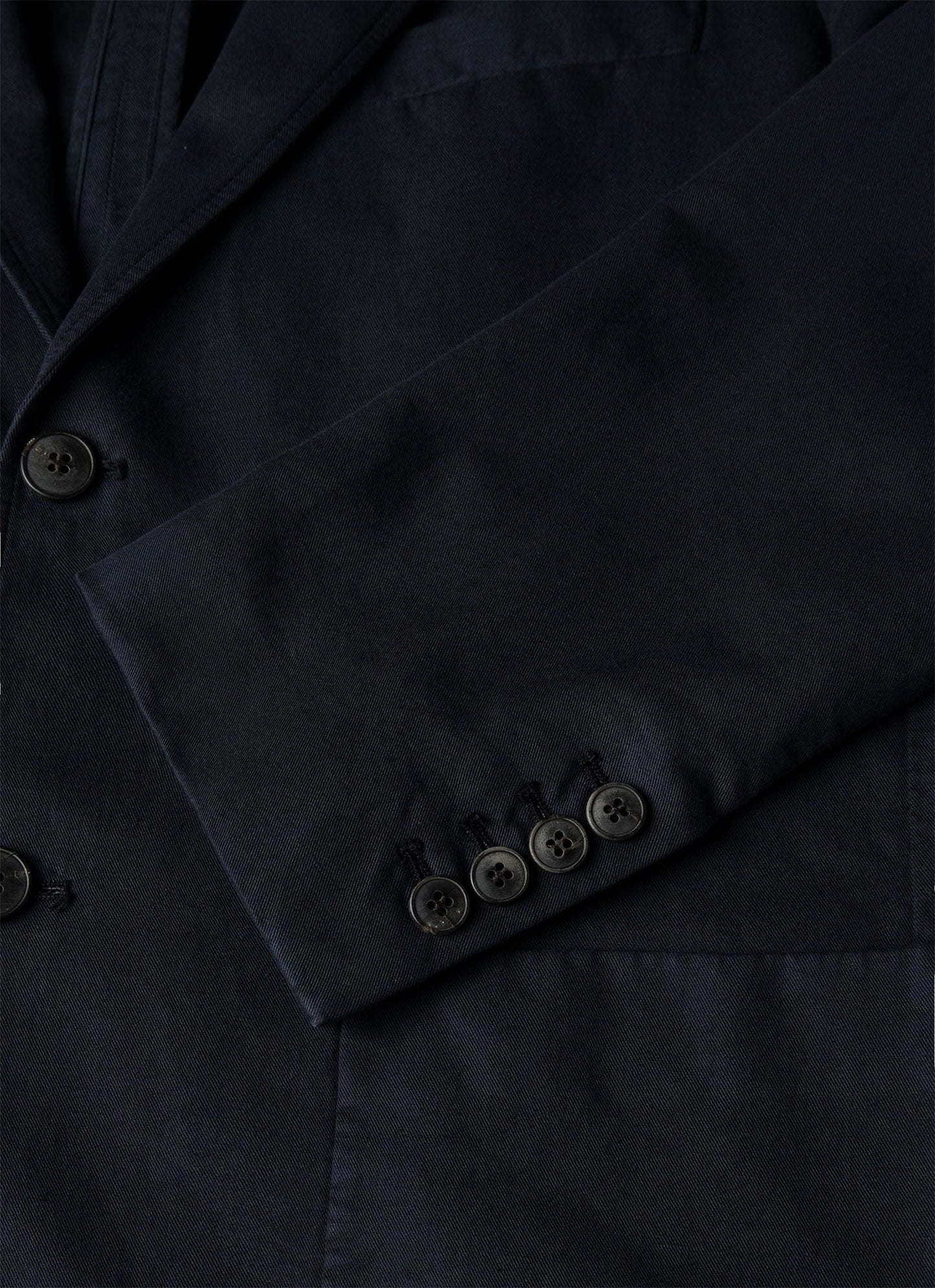 Mens Cotton Linen Unstructured Blazer In Navy Mjac7220 Buaa
