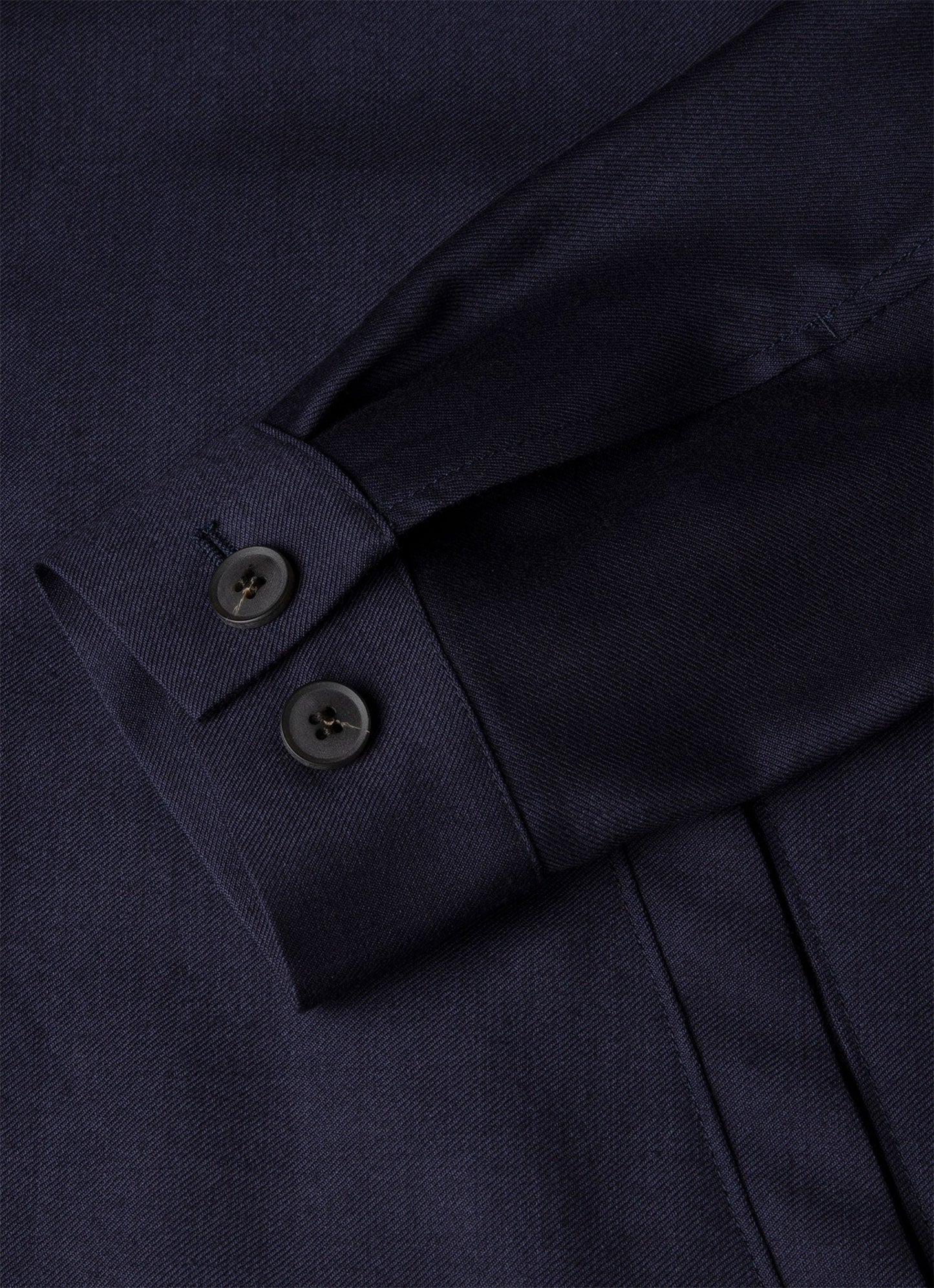 Mens Wool Twill Jacket In Navy Mjac7201 Buaa