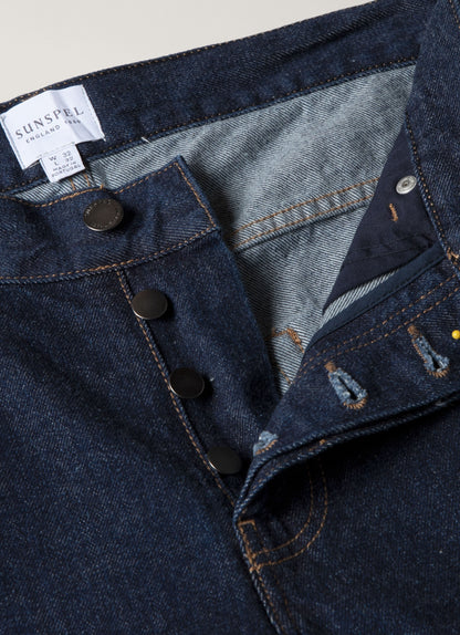 Mens Regular Fit Jean Denim Rinse Wash