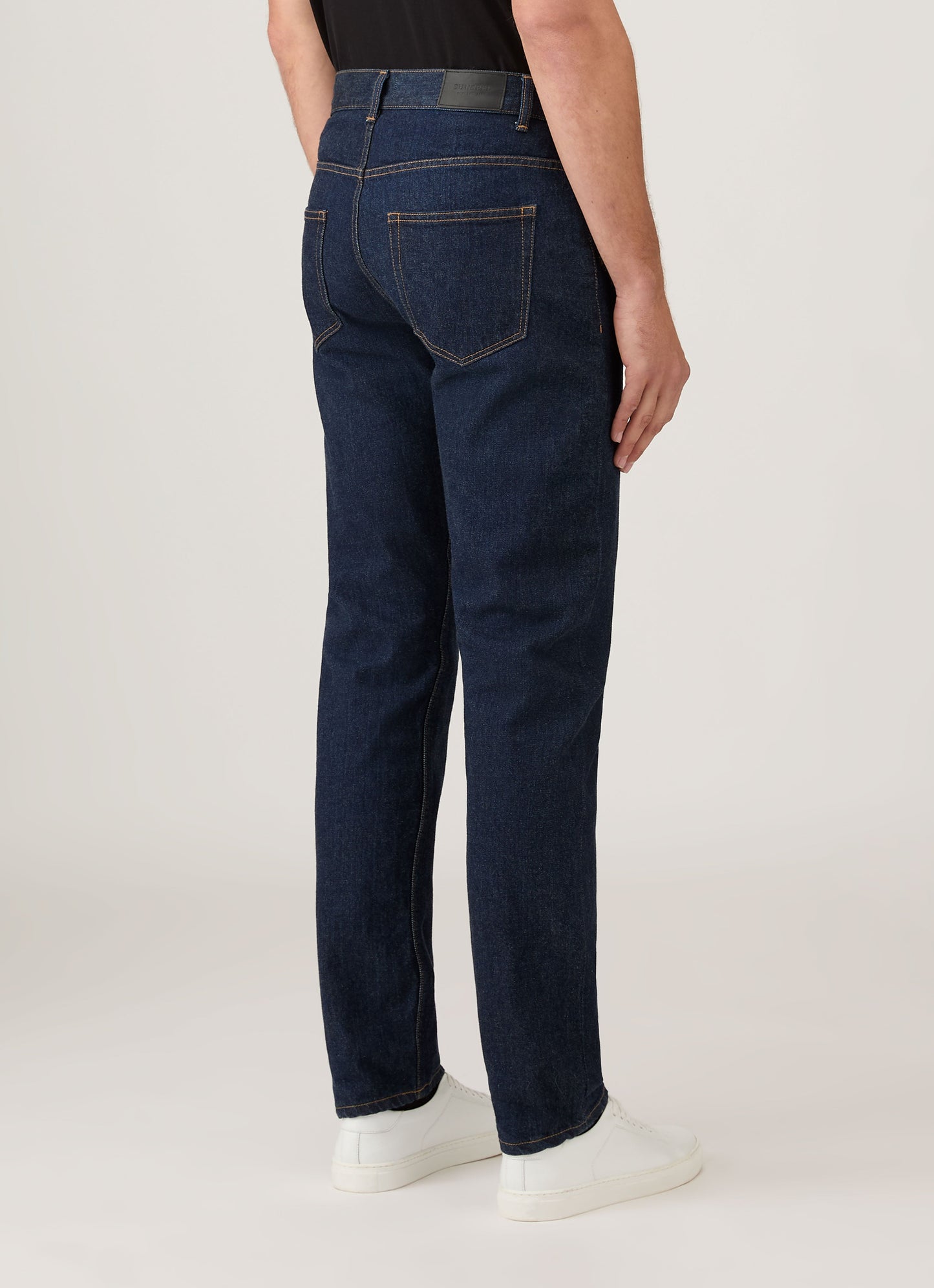 Mens Regular Fit Jean Denim Rinse Wash