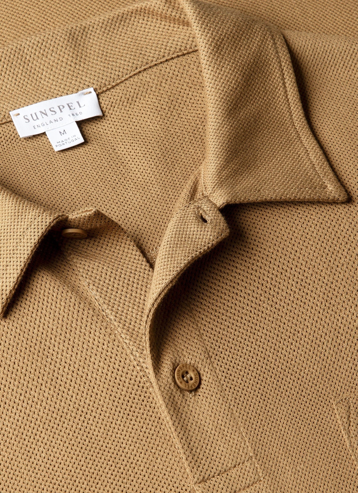 Mens Riviera Polo Shirt In Walnut Mpol1026 Brgo