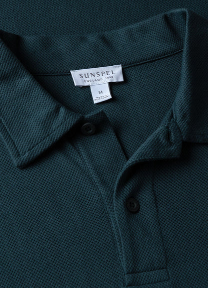 Mens Riviera Polo Shirt In Peacock Mpol1026 Butb