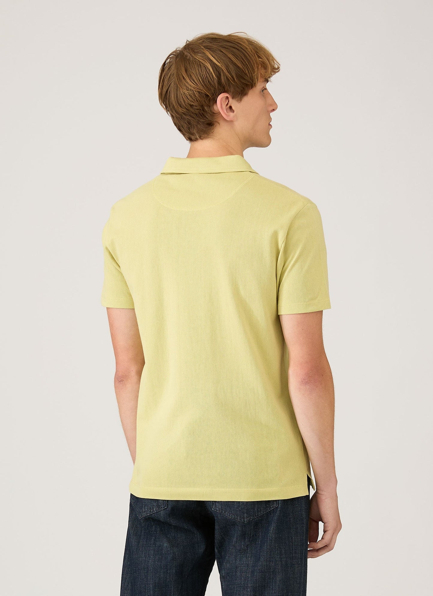 Mens Riviera Polo Shirt In Avocado Mpol1026 Gniw