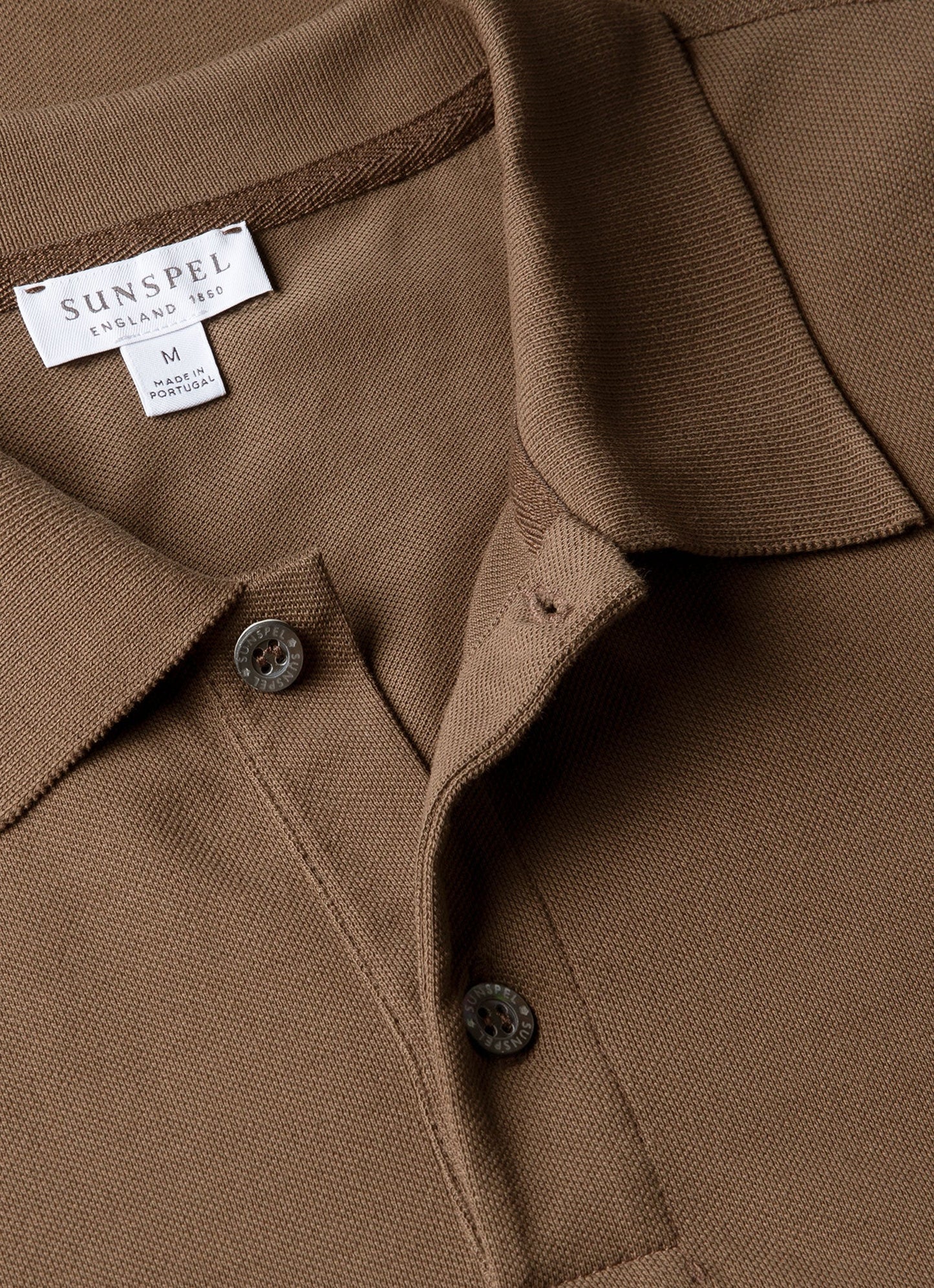 Mens Pique Polo Shirt In Dark Cedar Mpol1028 Brgr
