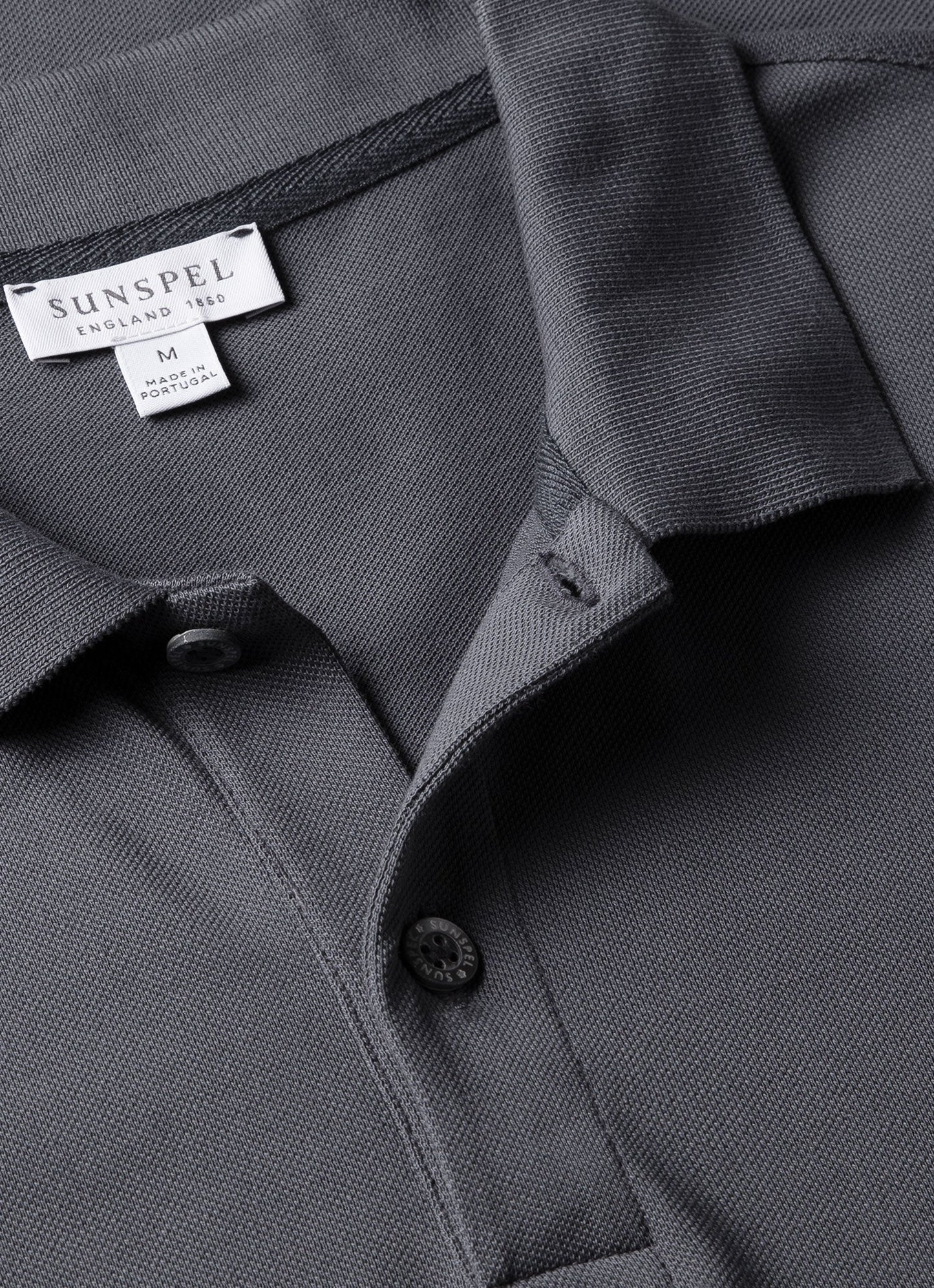 Mens Pique Polo Shirt In Slate Blue Mpol1028 Buua