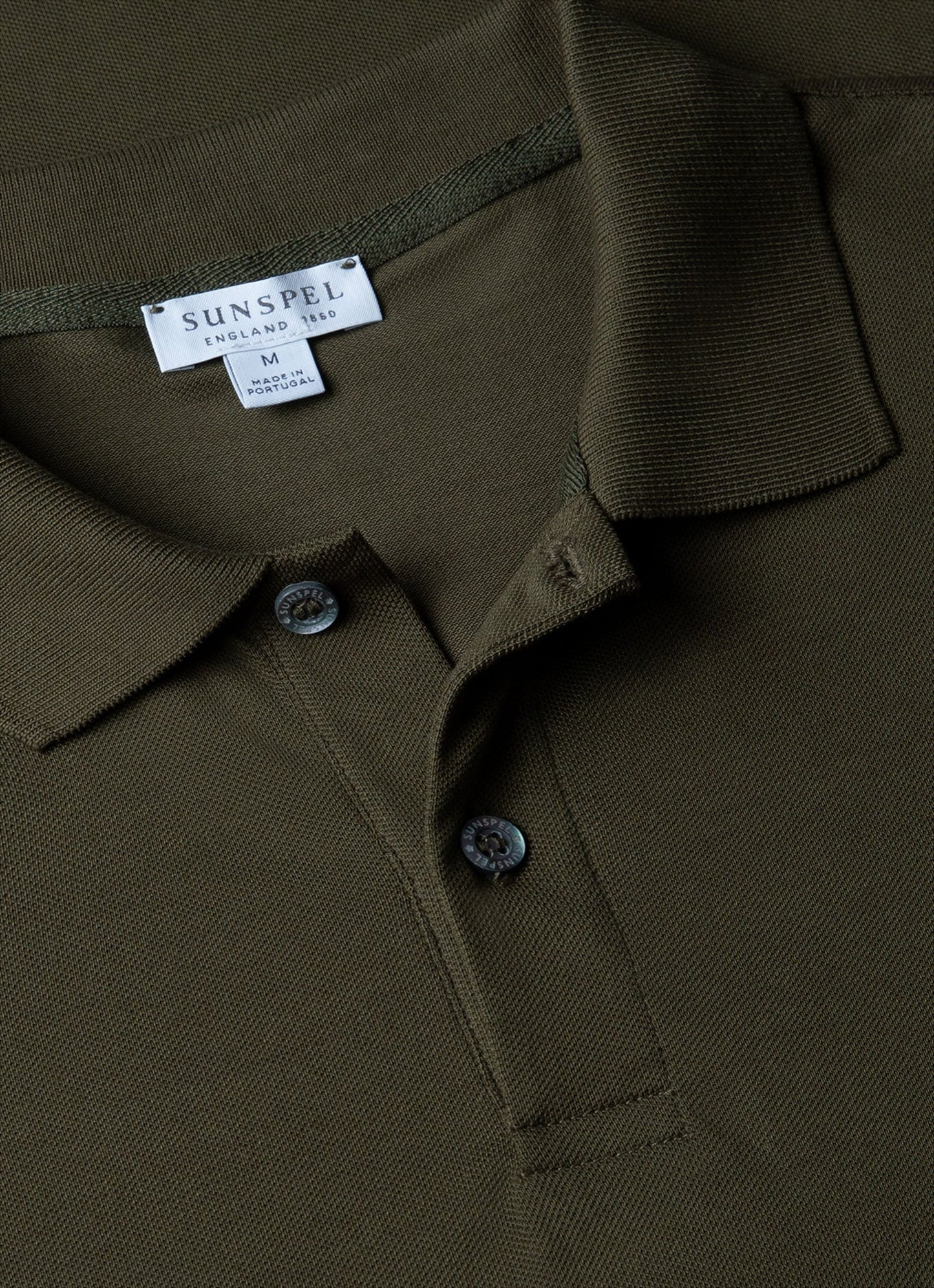 Mens Pique Polo Shirt In Pine Green Mpol1028 Gnhz