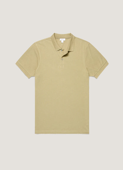 Mens Pique Polo Shirt In Pistachio Mpol1028 Gnix