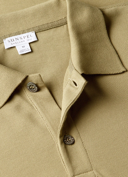 Mens Pique Polo Shirt In Pistachio Mpol1028 Gnix