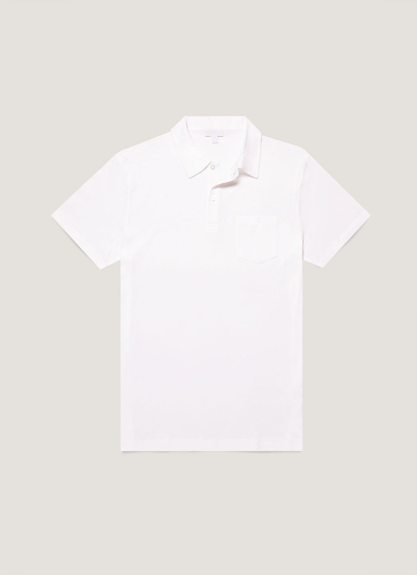 Men S Sea Island Cotton Riviera Polo Shirt In White