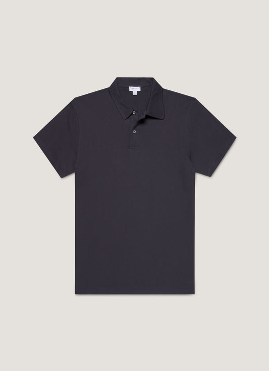Mens Regular Fit Riviera Polo Shirt In Navy Mpol1076 Buaa