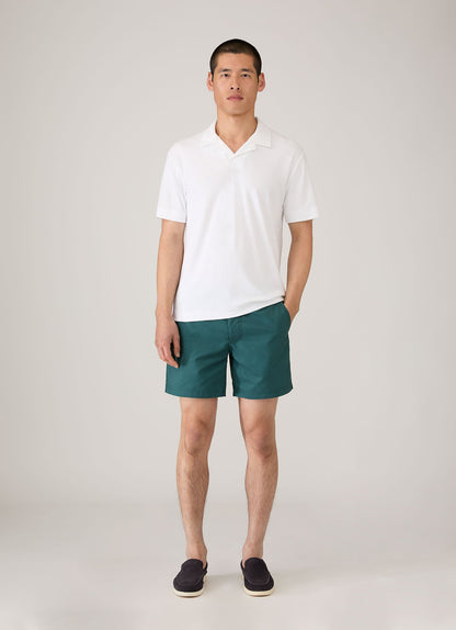 Mens Towelling Polo Shirt In White Mpol1574 Whaa